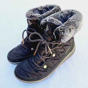 Columbia Women's Black WTPF Heavenly Shorty Omni-Heat Boot - size 7